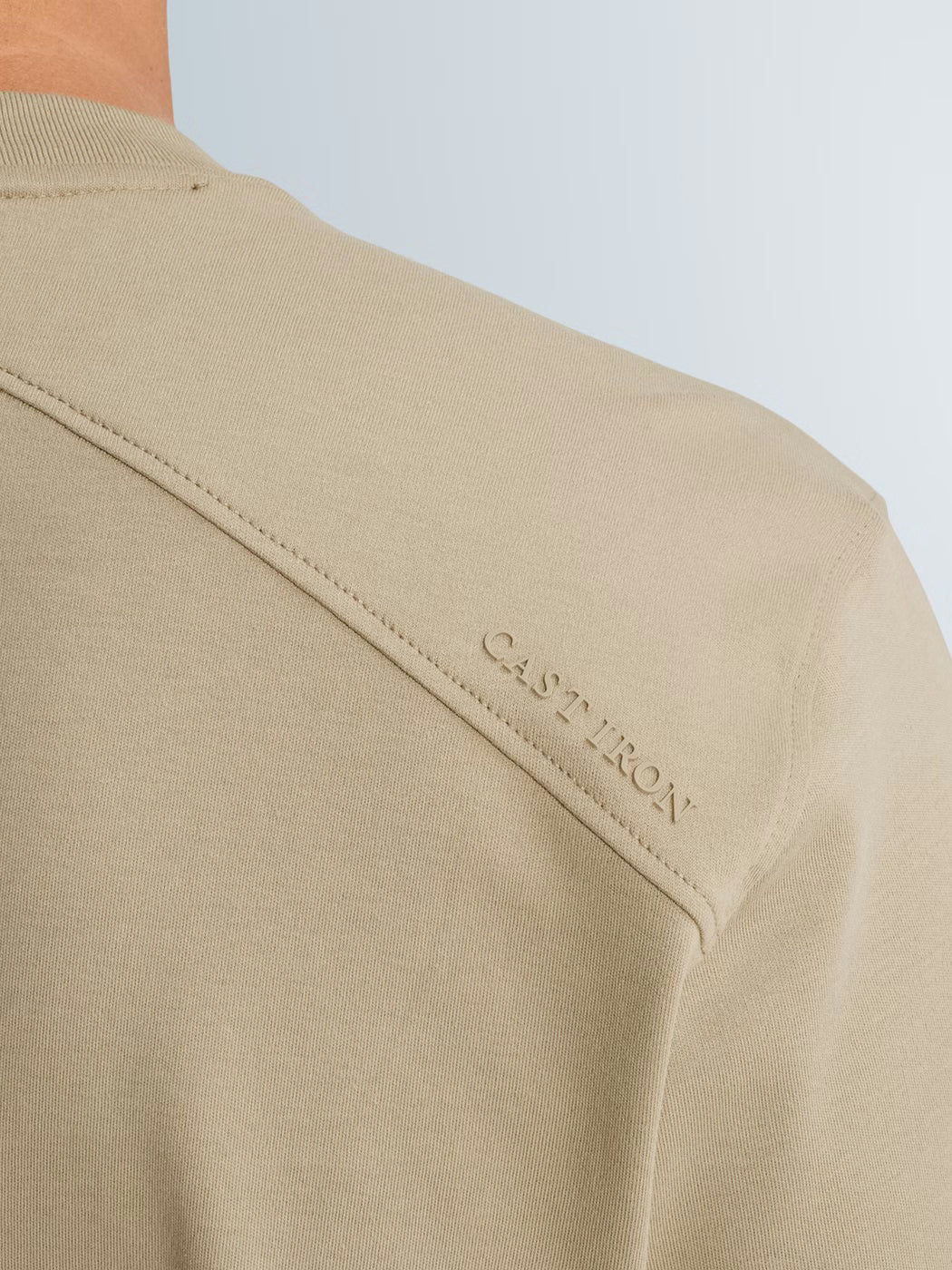 CTSS2603560-8023 T-shirt beige - Castelijn mode