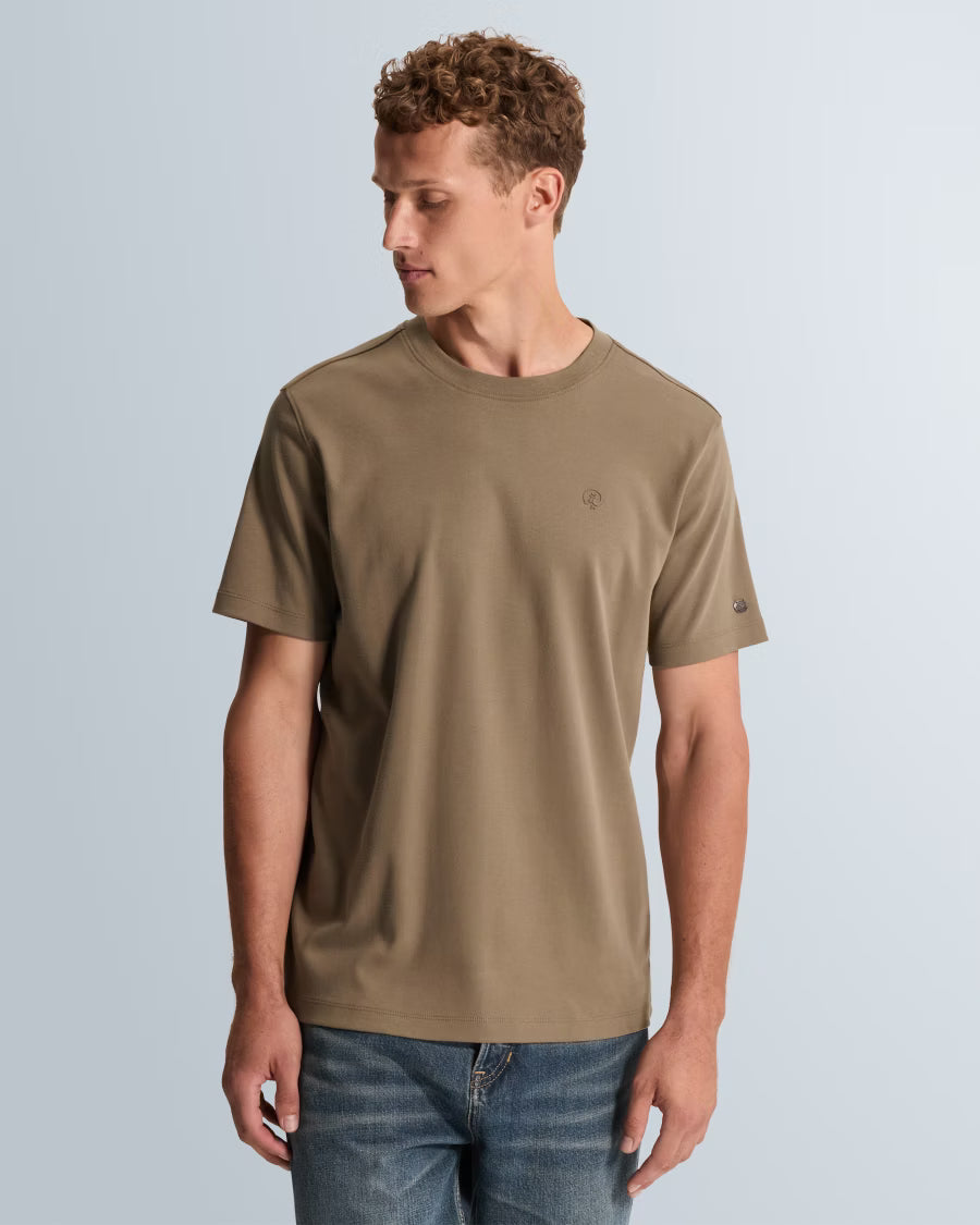 T-Shirt Interlock Taupe