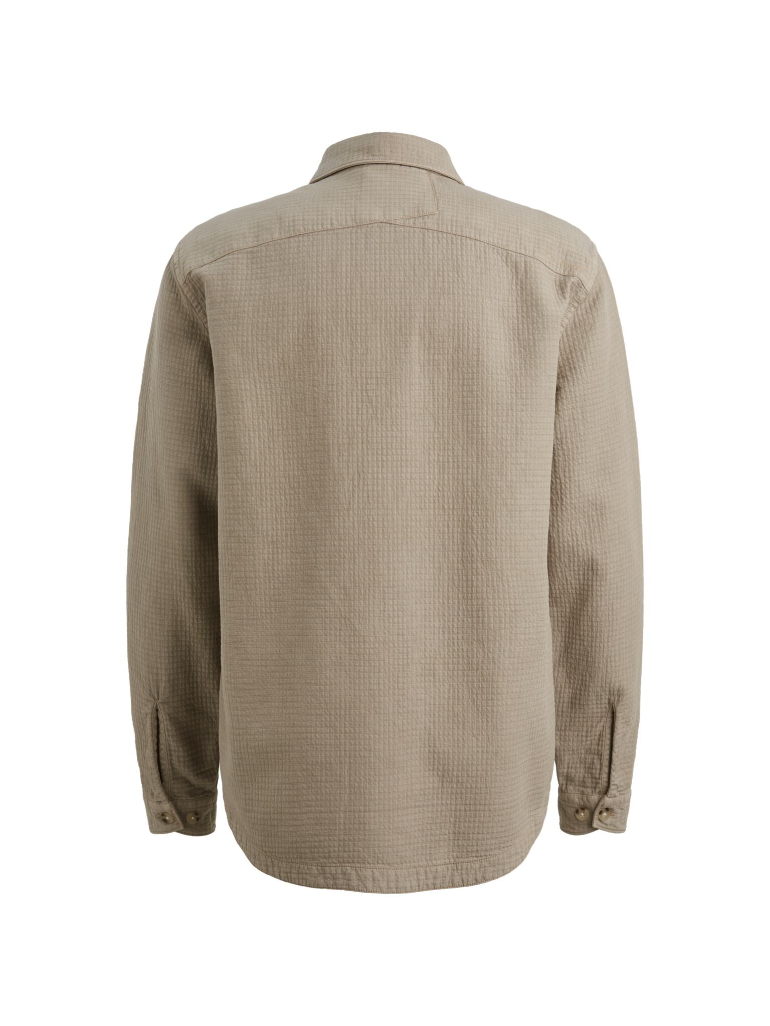 CSI2603224-8023 Overshirt geblokt beige