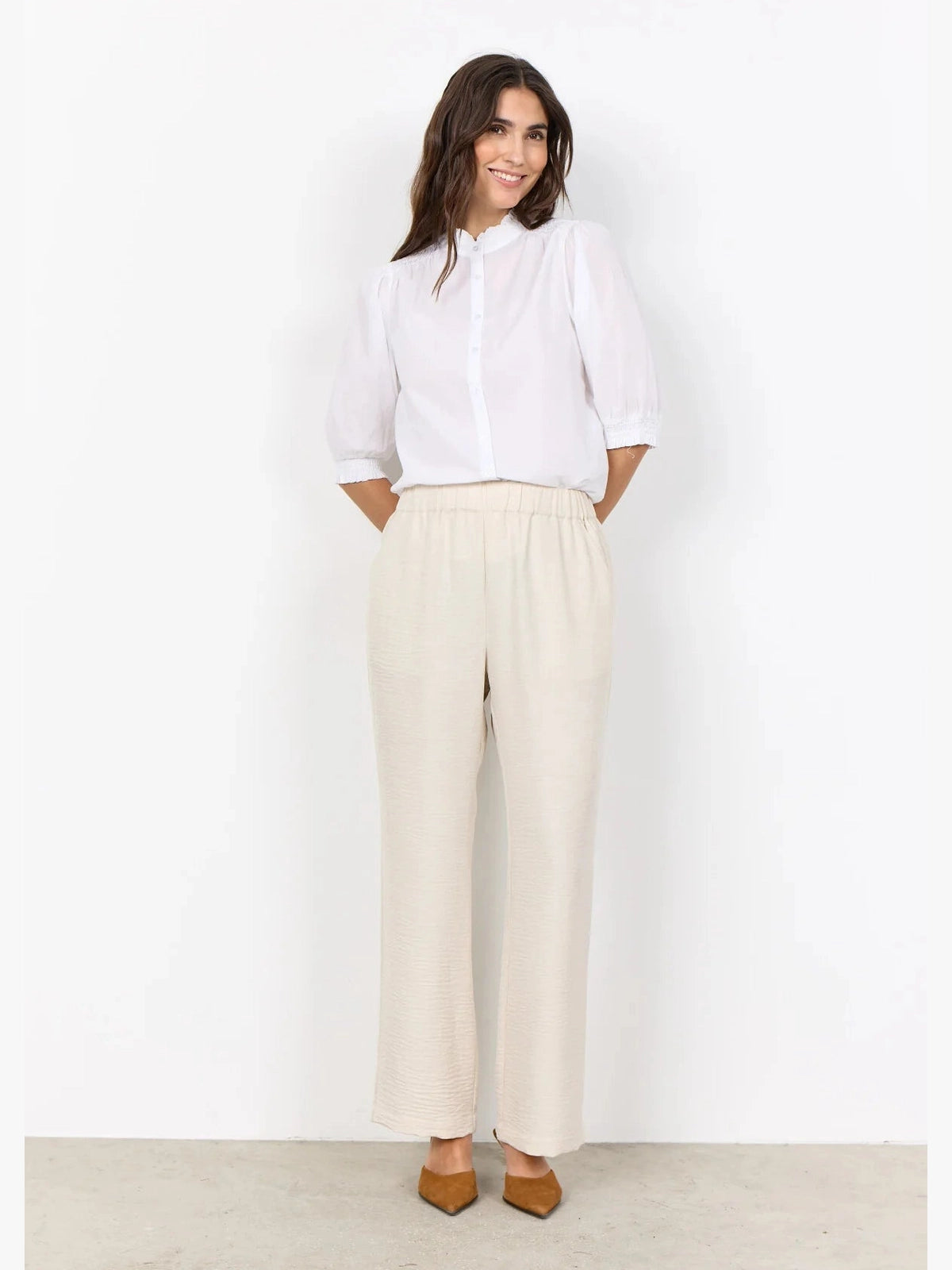 SC-CHARISSA 3-C Broek zand