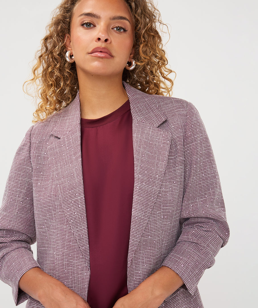 Blazer Glitter Taupe