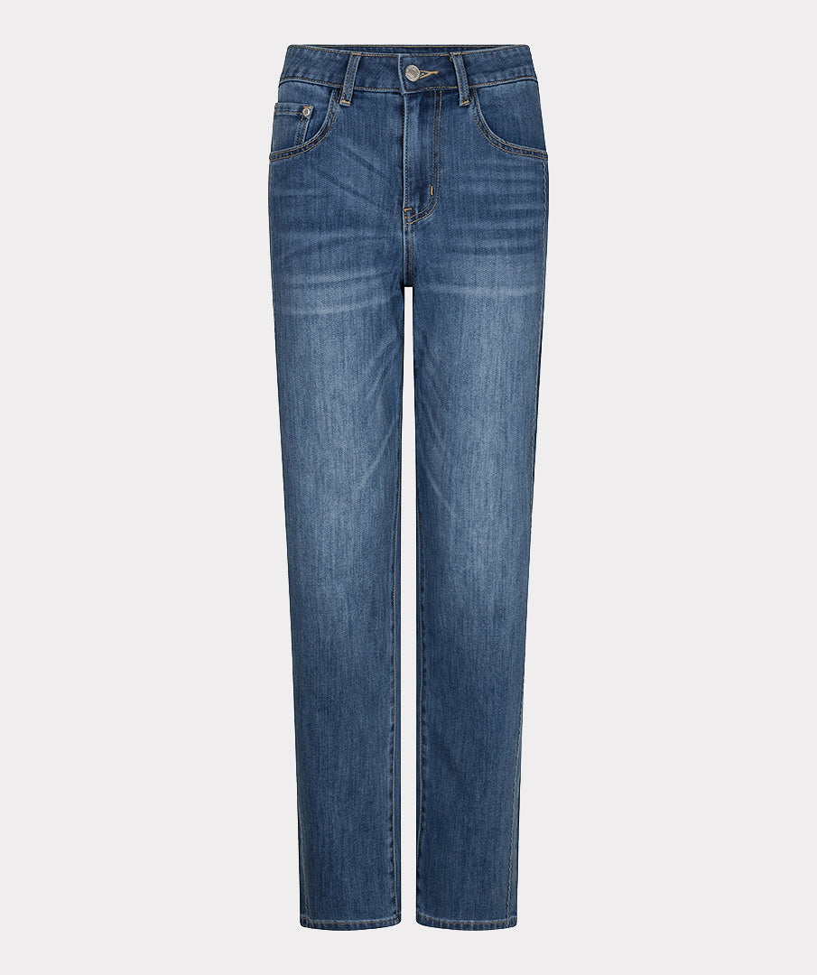 Jeans Straight Blauw