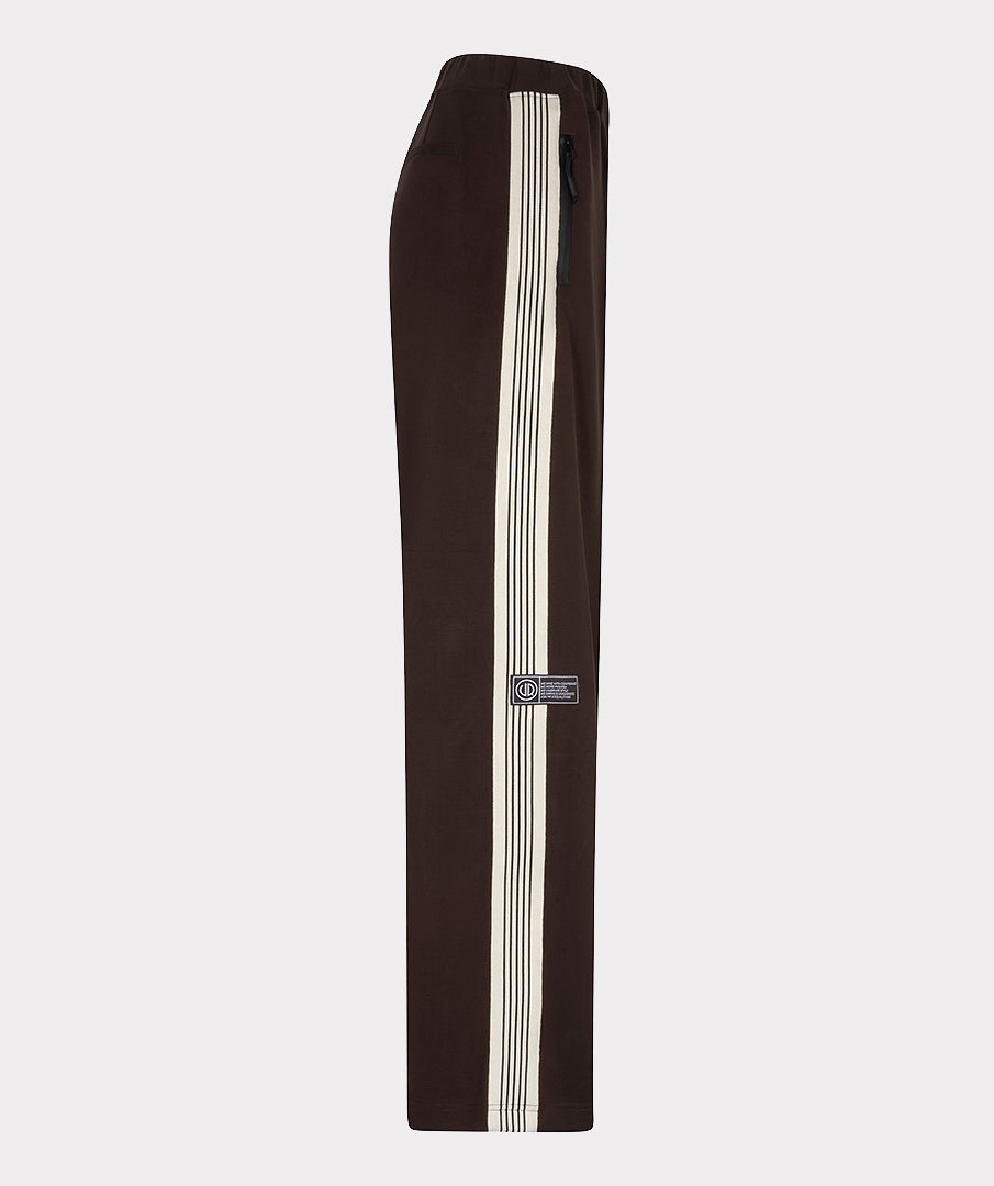 Broek Zijstreep Bruin