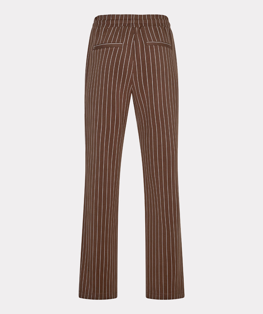 Broek Krijtstreep Bruin