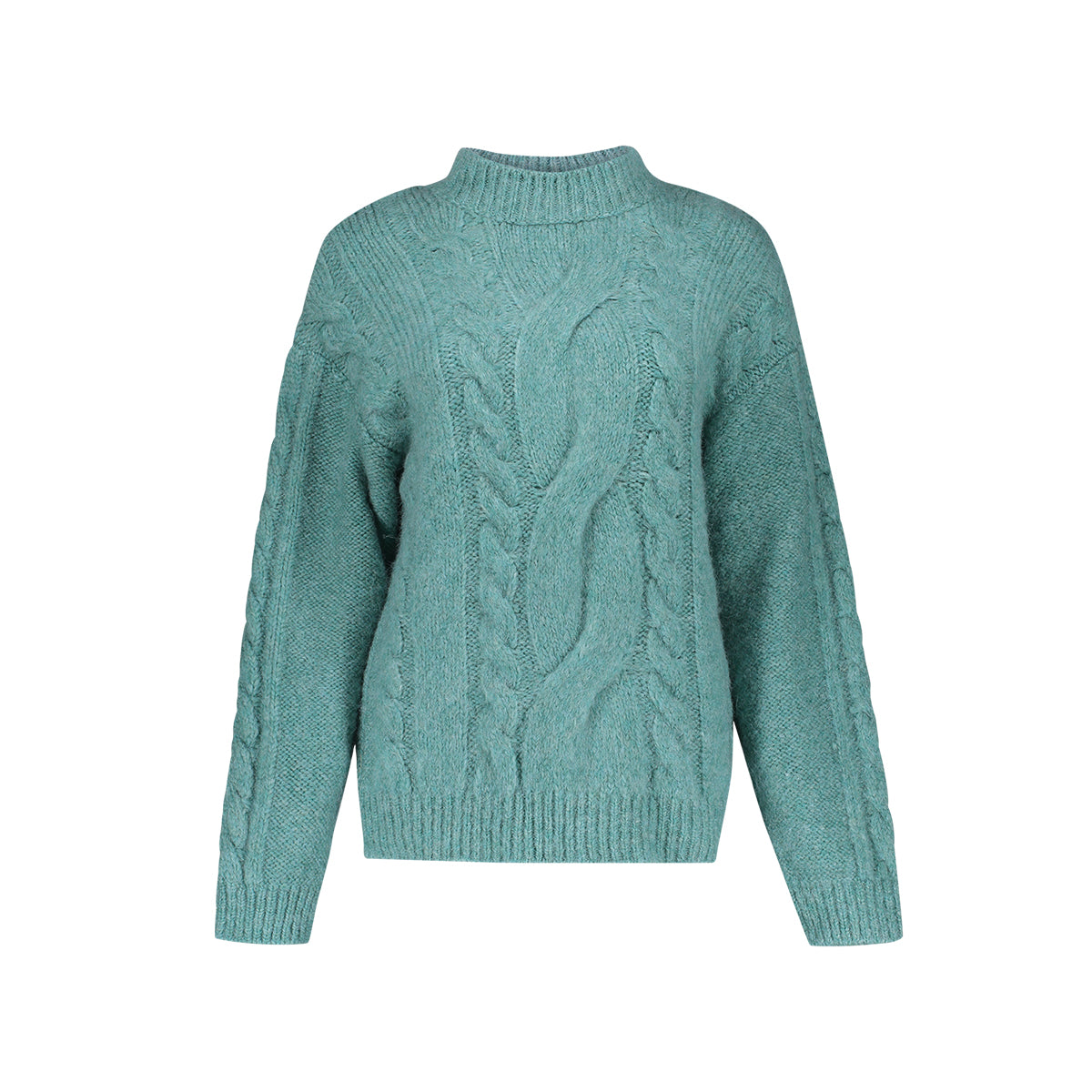 Trui Kabel Ice Green