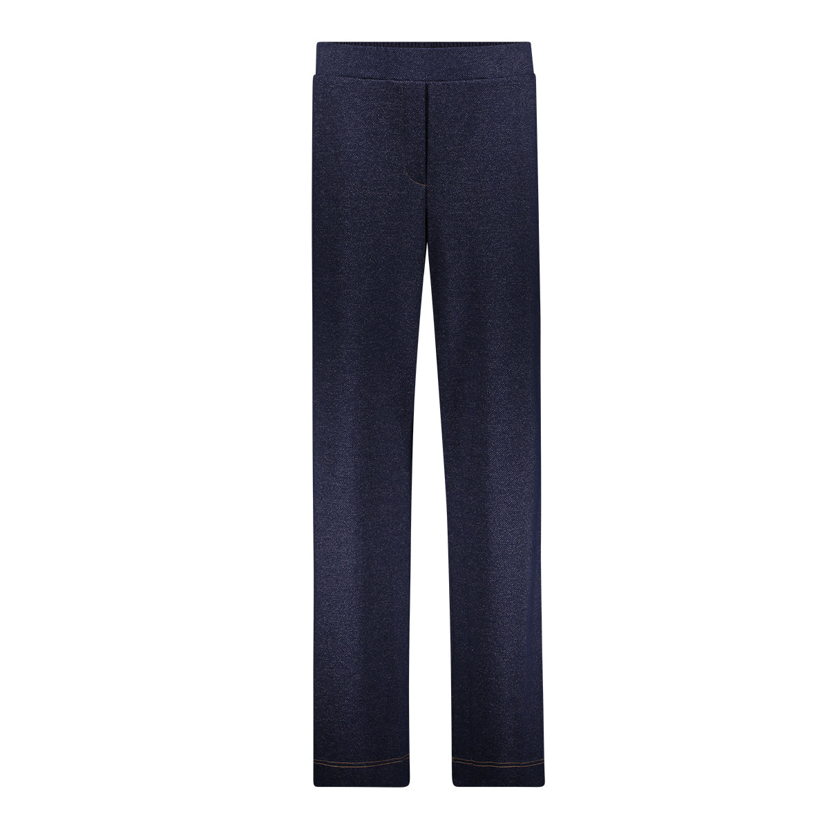 Broek Denimlook Donkerblauw