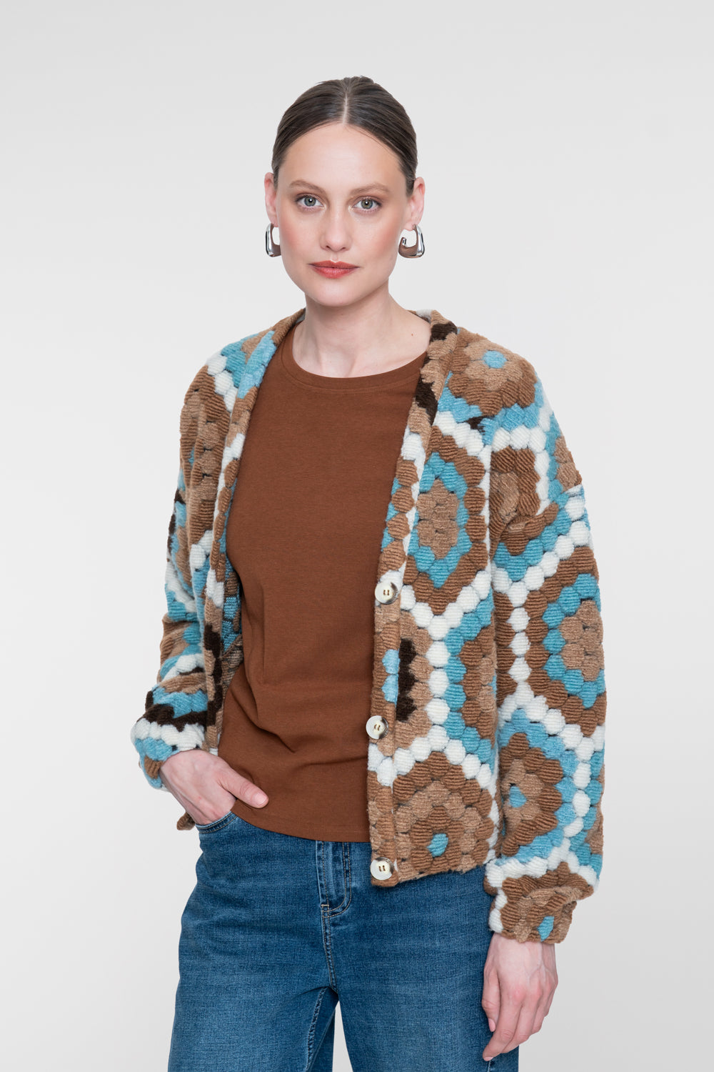 Vest Haaklook Multicolour