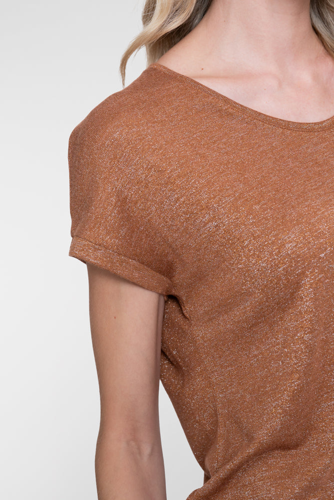 T-shirt Glitter Camel