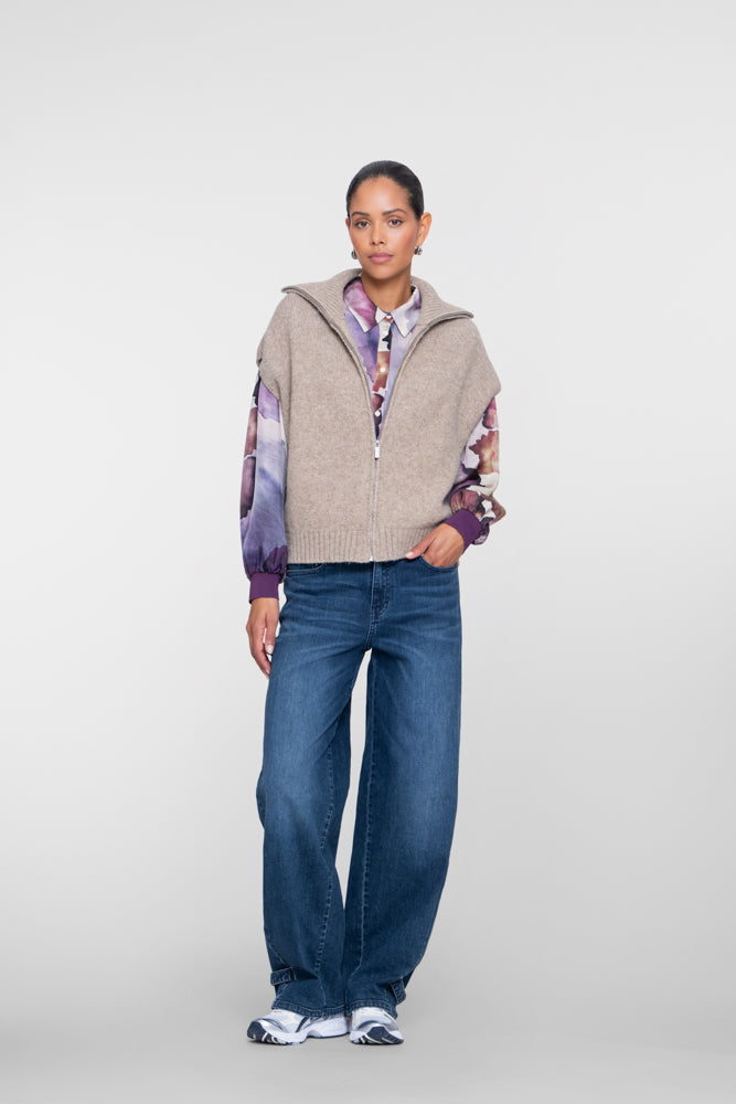 Barrel Jeans Blauw
