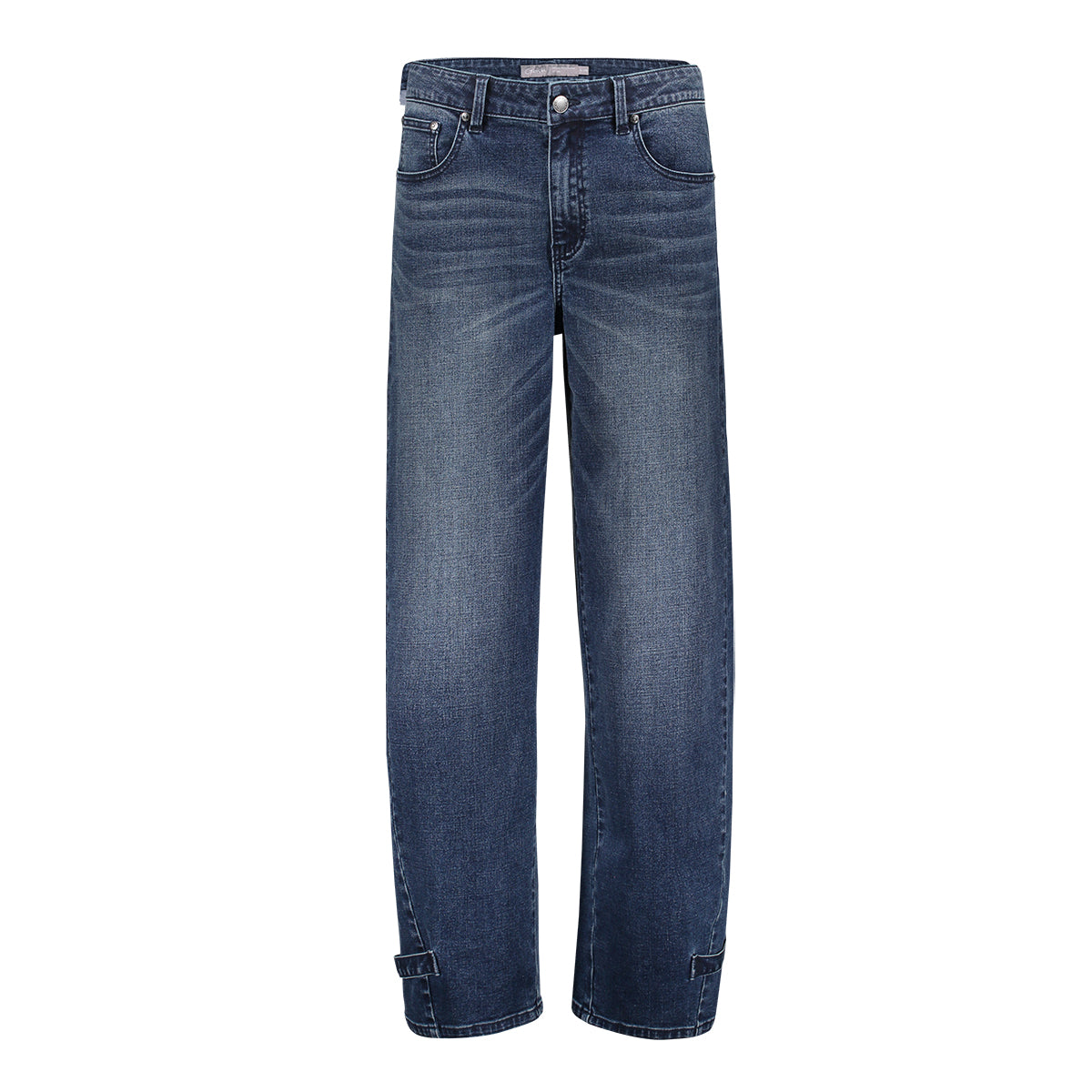 Barrel Jeans Blauw