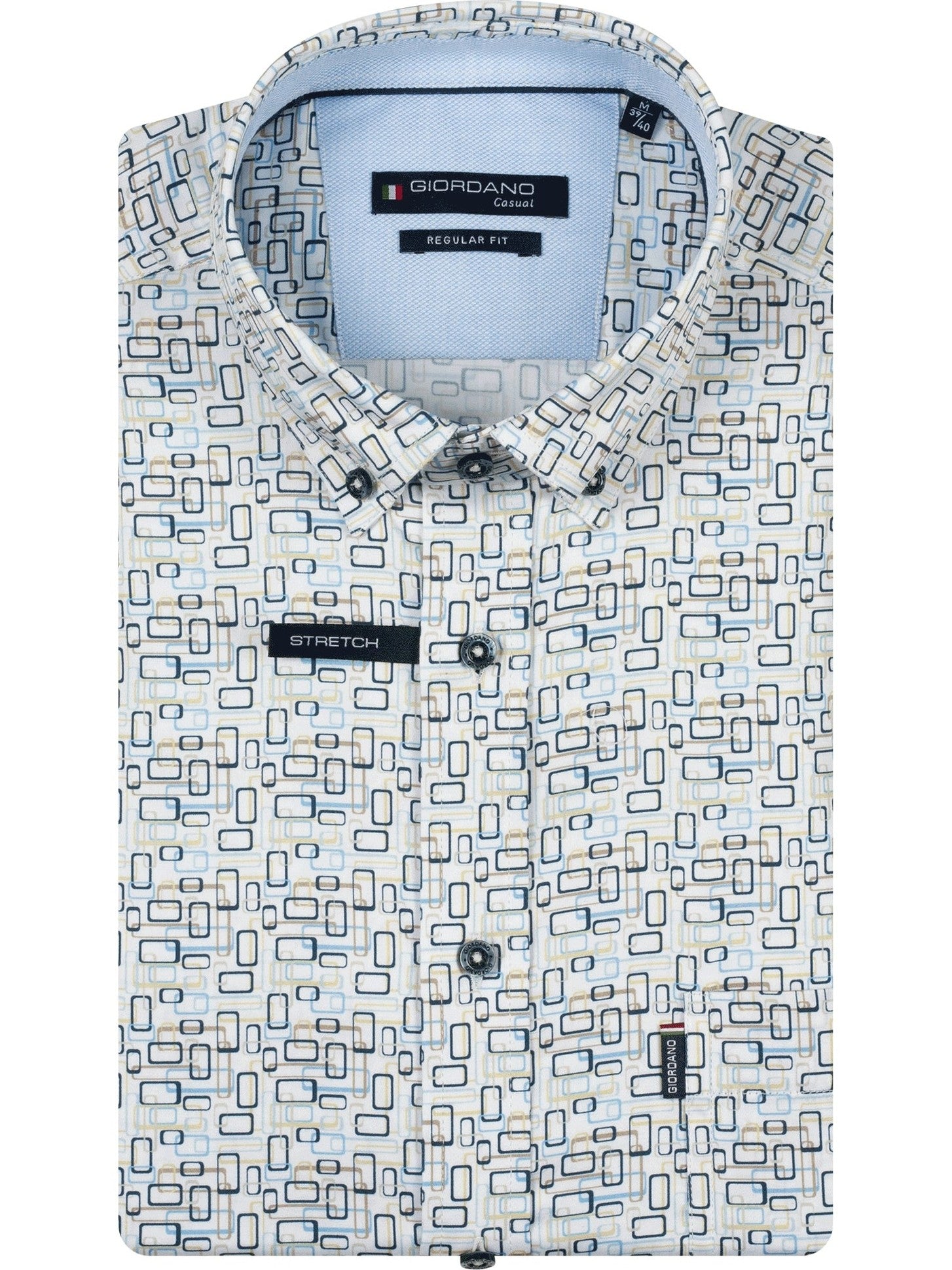 617031-60 overhemd met print