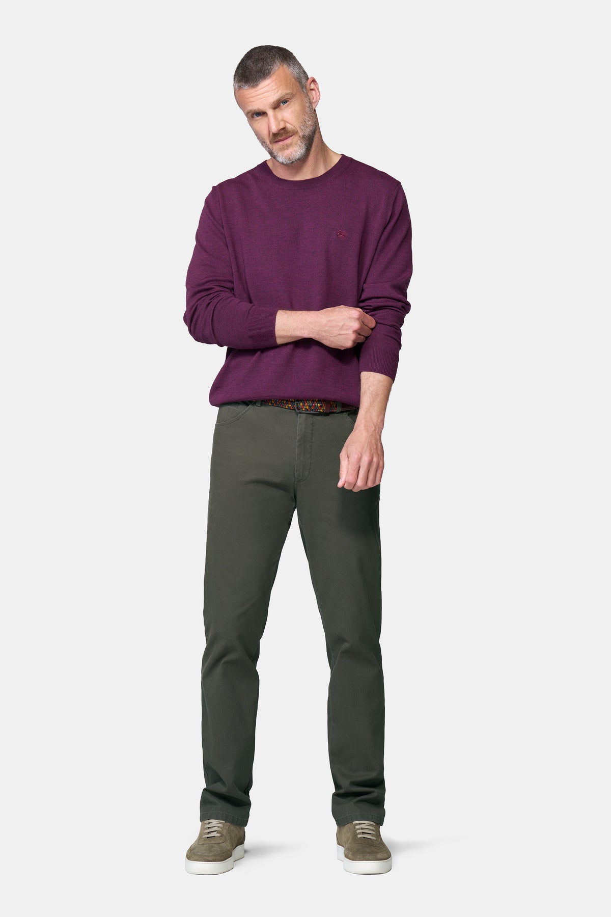 Dublin Chino Active Flex Olijf
