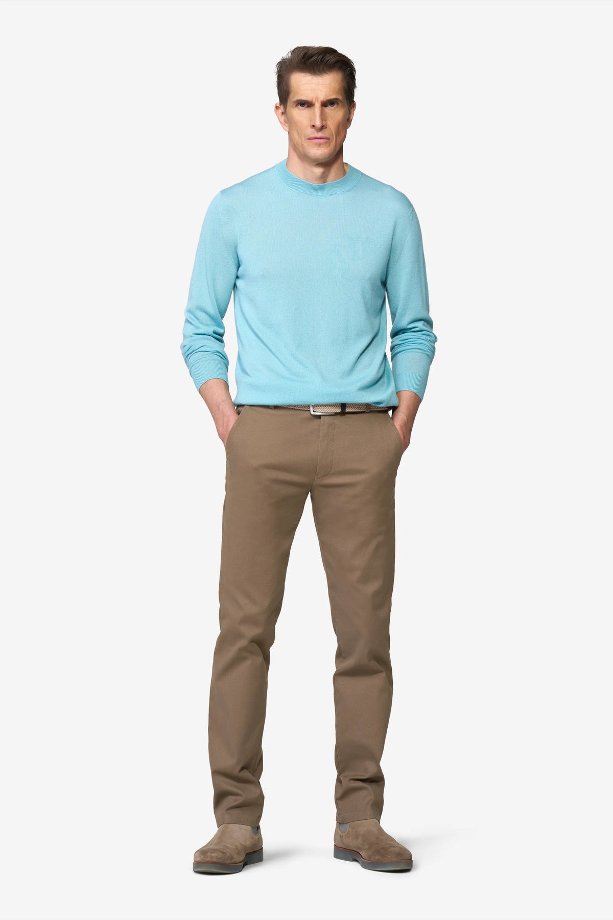 Meyer Bonn chino zand – totaallook