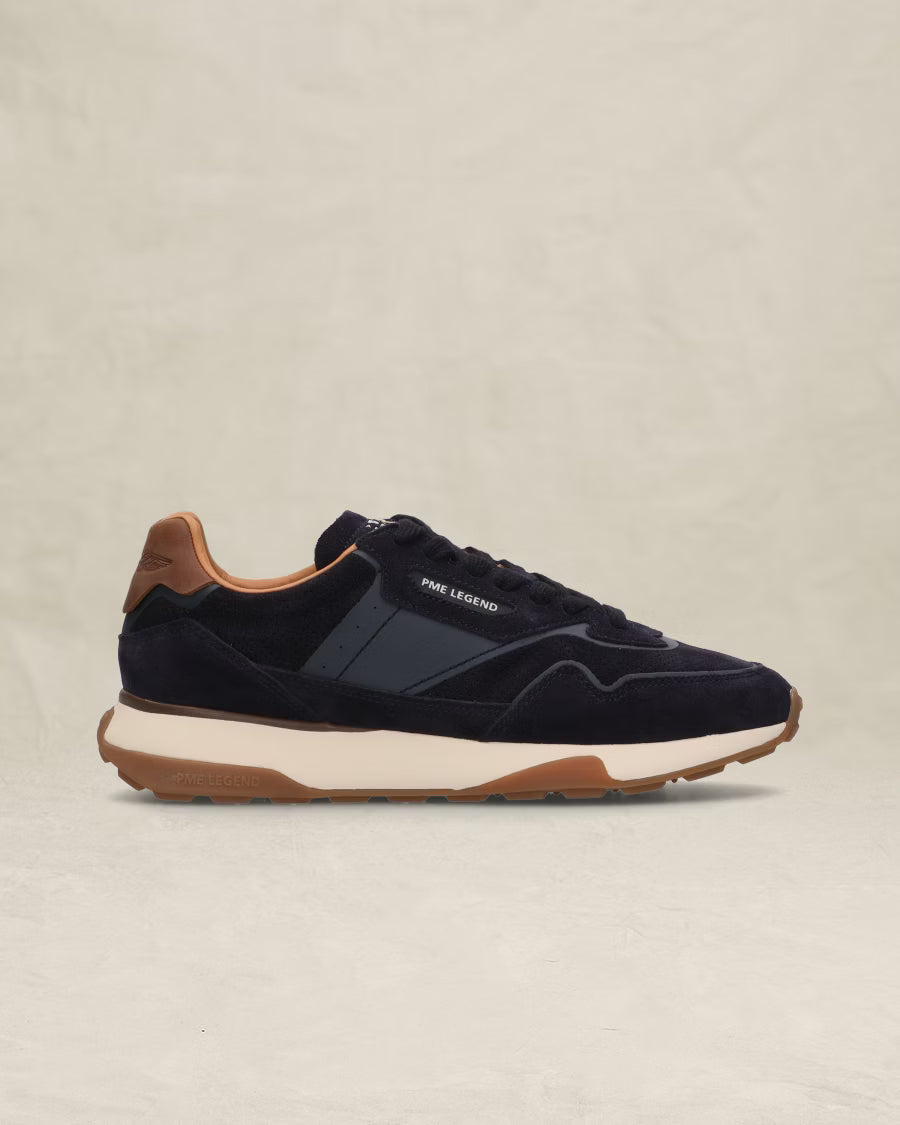 Latch Sneaker Navy Suède