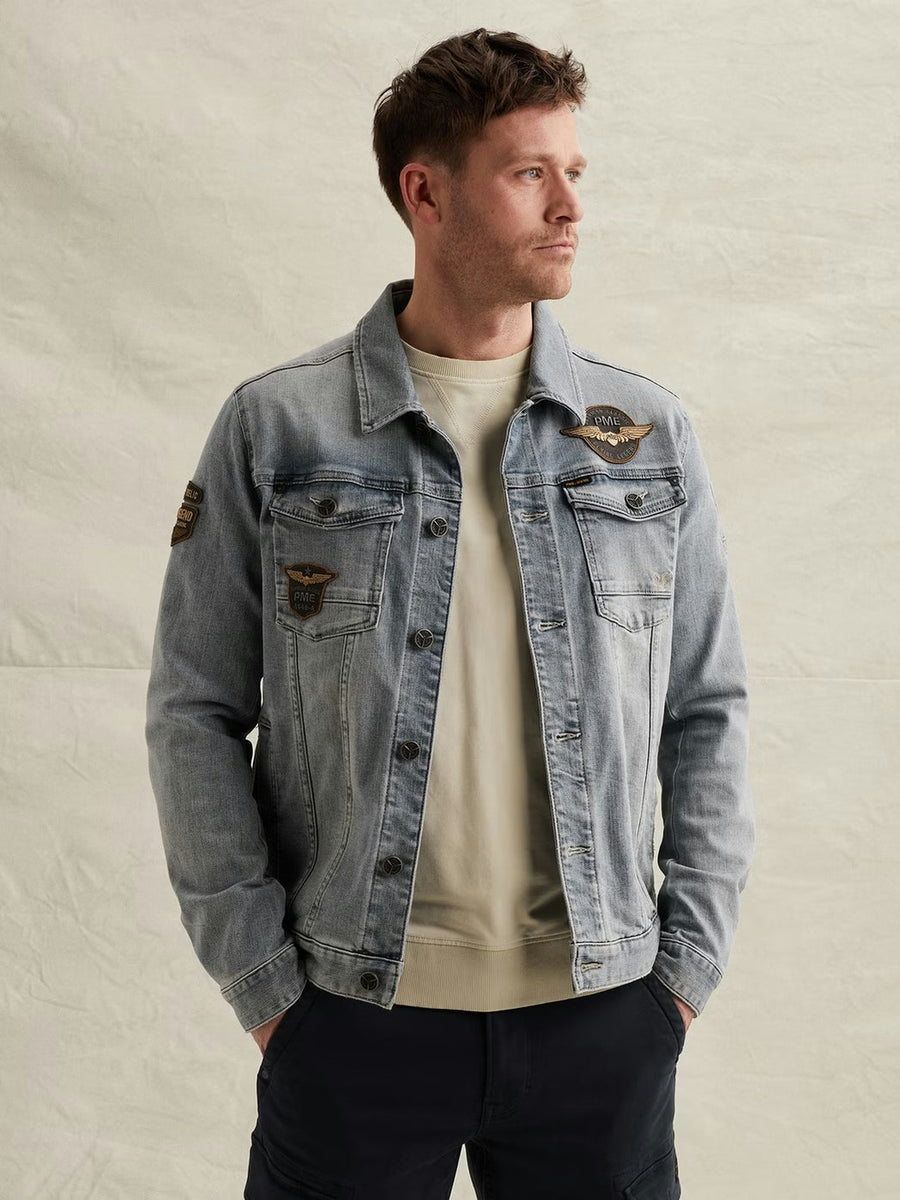PME Legend PDJ2602704-SBT Denim Jack | Castelijn Mode