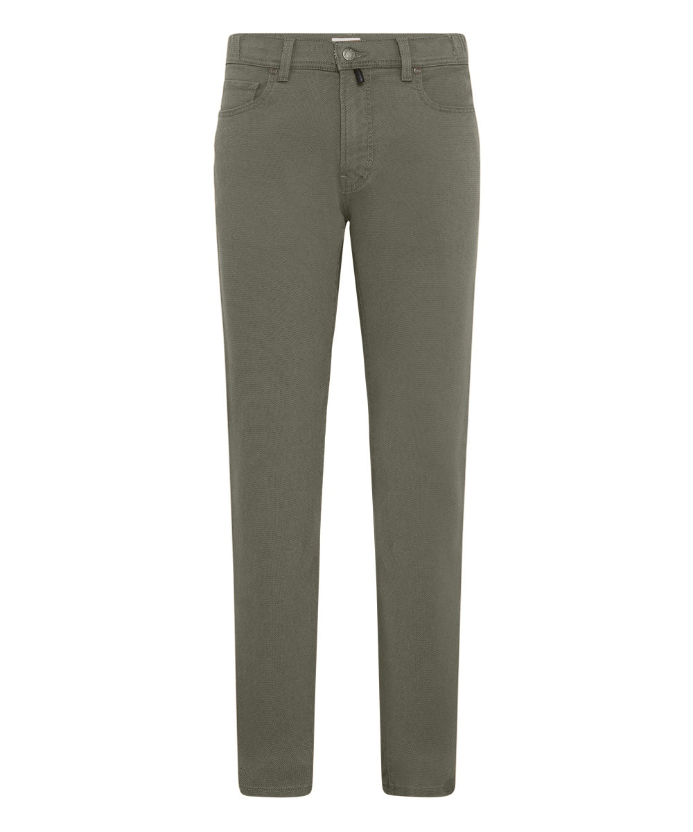 Lyon Tapered Broek Olijfgroen
