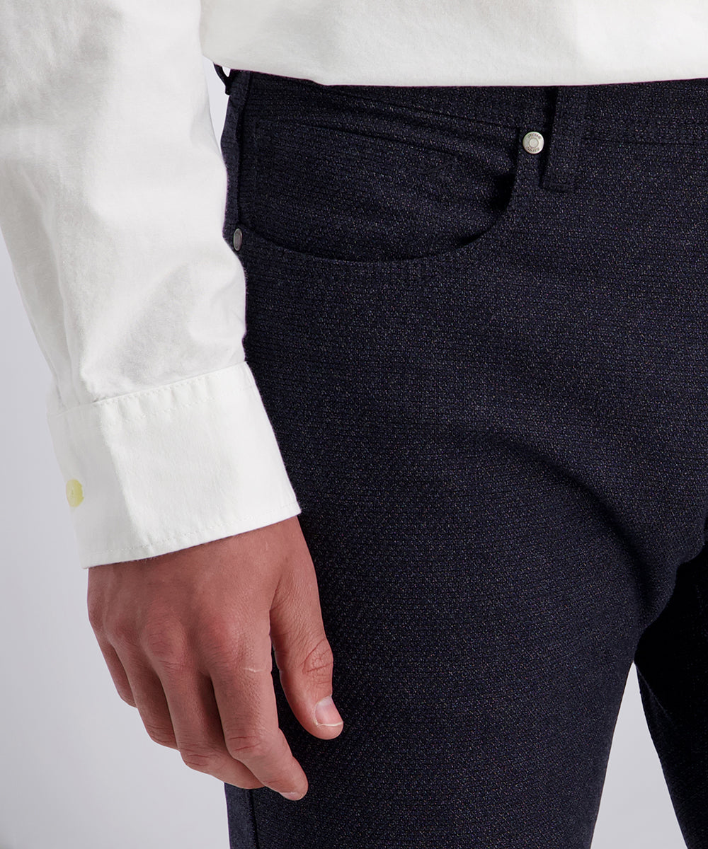 Lyon Tapered Broek Marineblauw