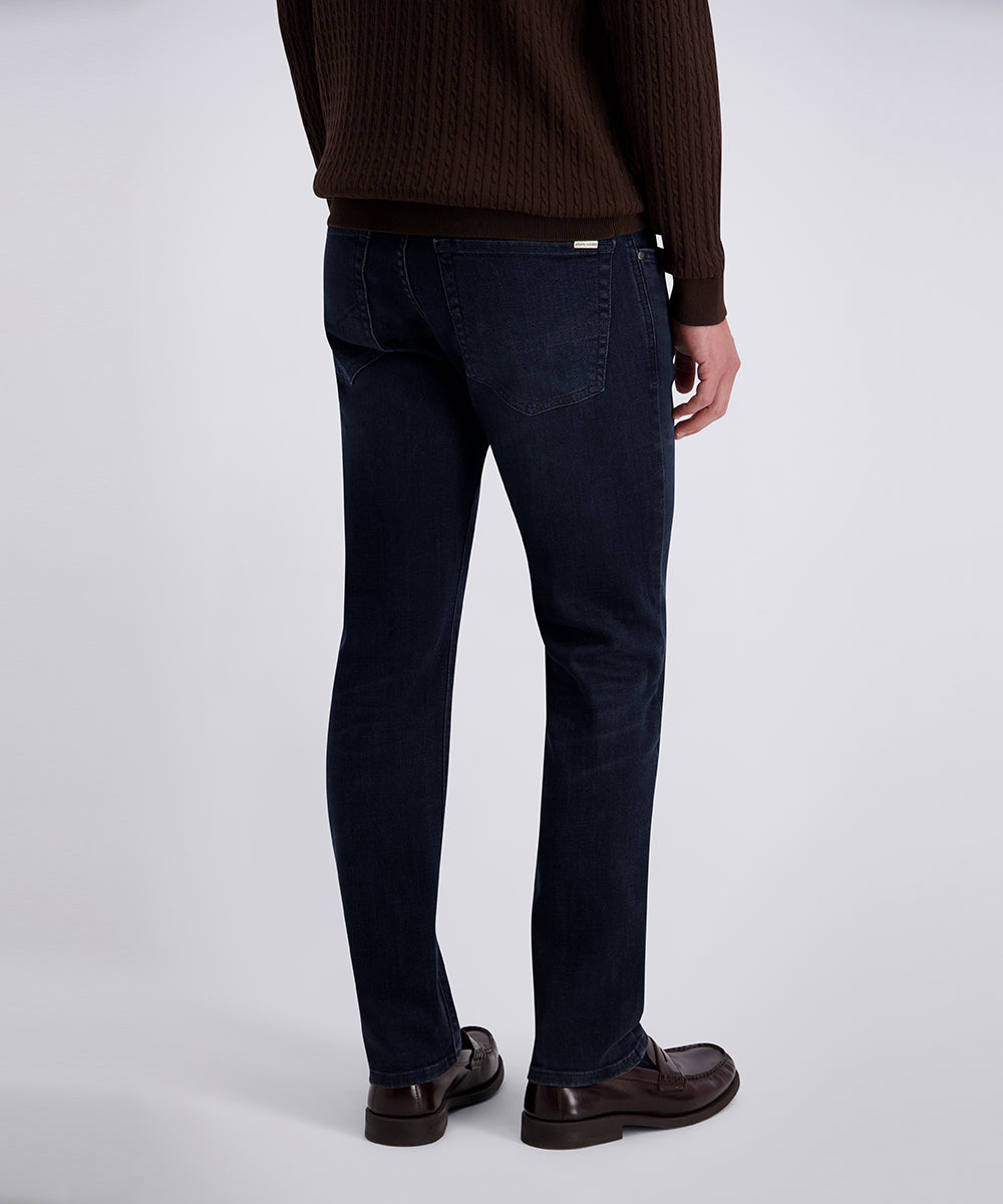 Lyon Tapered Jeans Blauwzwart