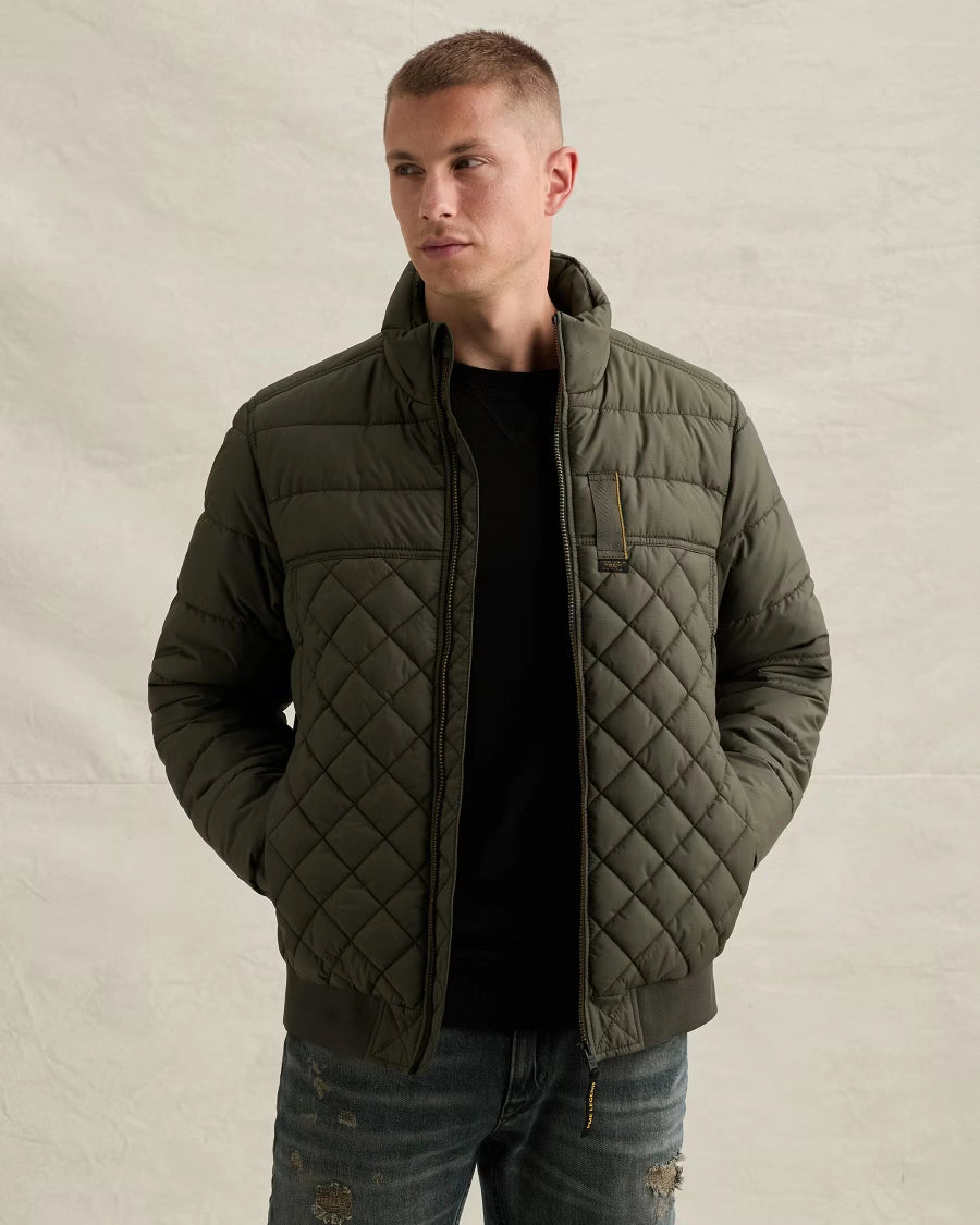 Cargo Glider Flight Jacket Donkergroen