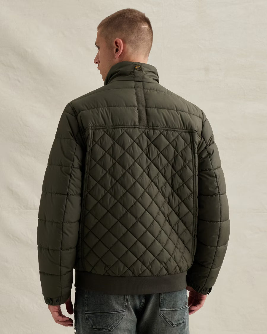 Cargo Glider Flight Jacket Donkergroen