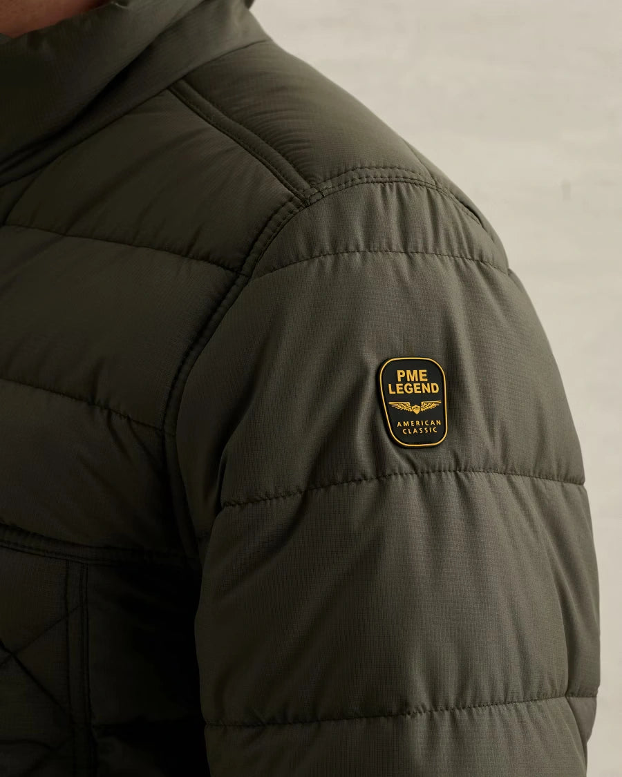 Cargo Glider Flight Jacket Donkergroen
