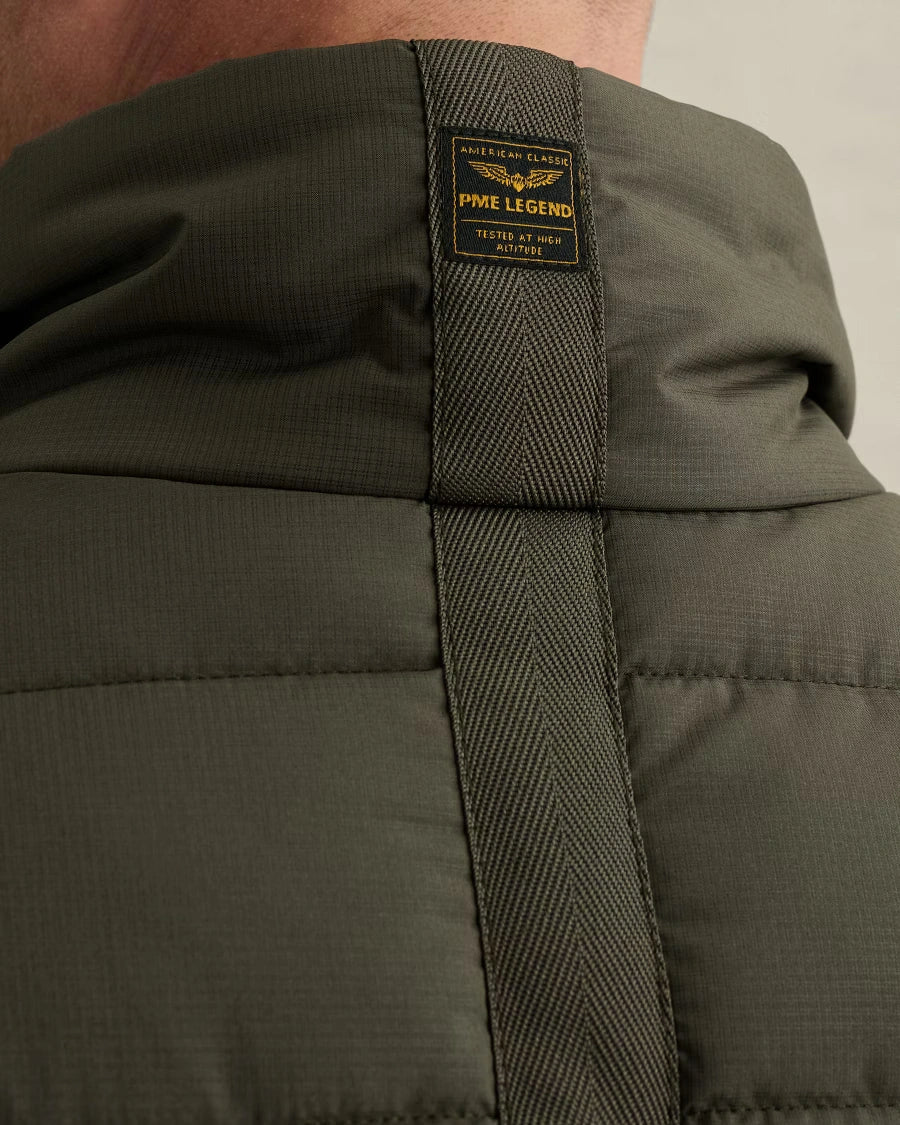 Cargo Glider Flight Jacket Donkergroen