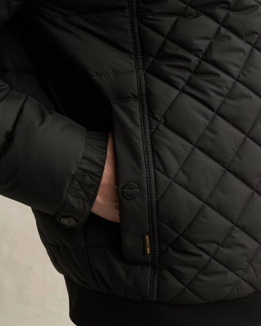 Cargo Glider Flight Jacket Zwart
