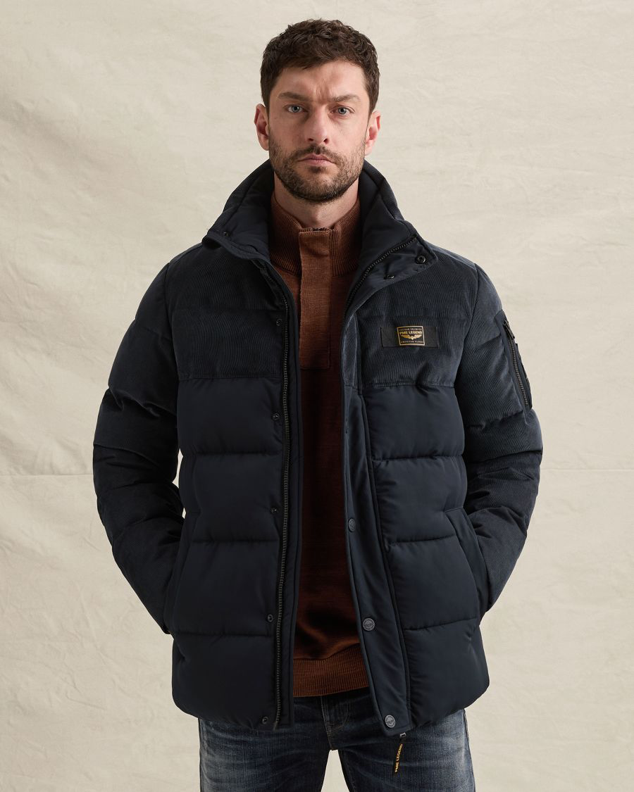 Gobbler Puffer Jas Donkerblauw