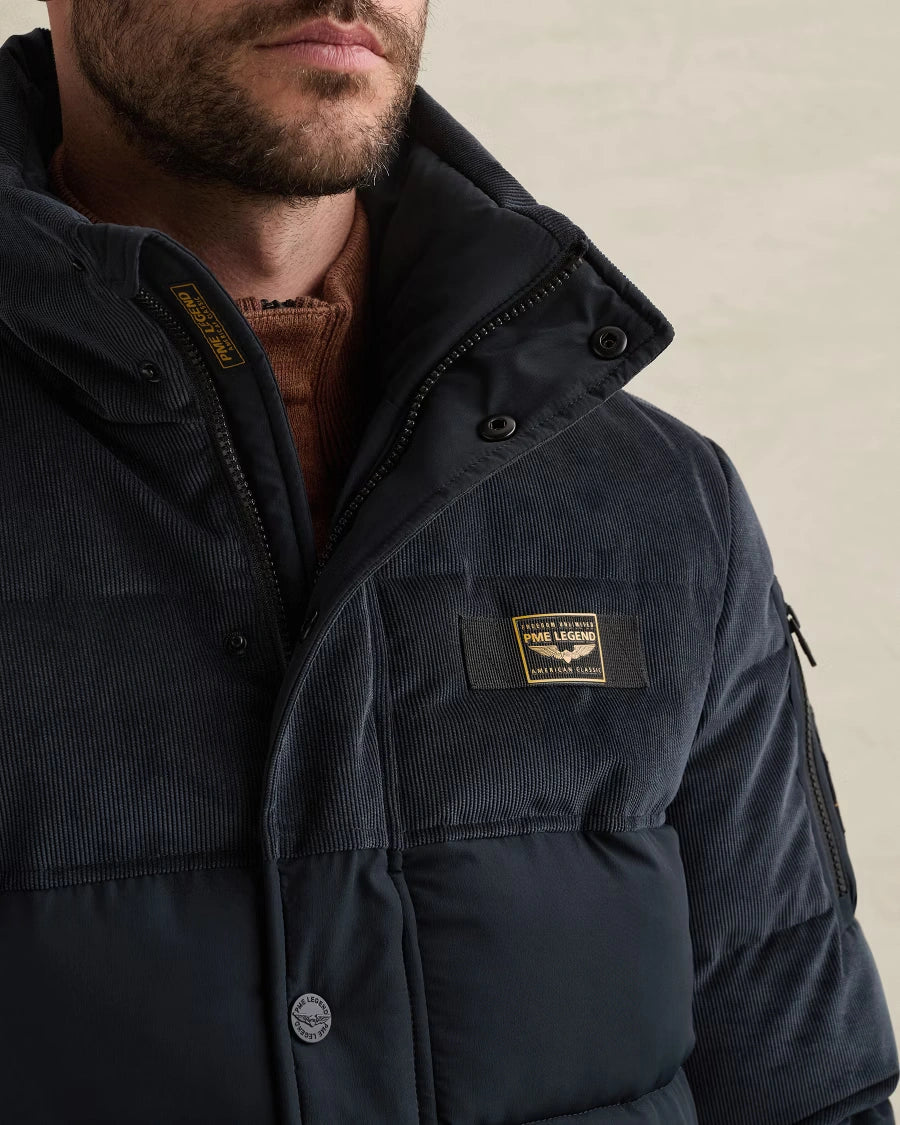 Gobbler Puffer Jas Donkerblauw