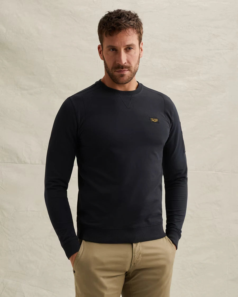 American Classic Sweater Donkerblauw