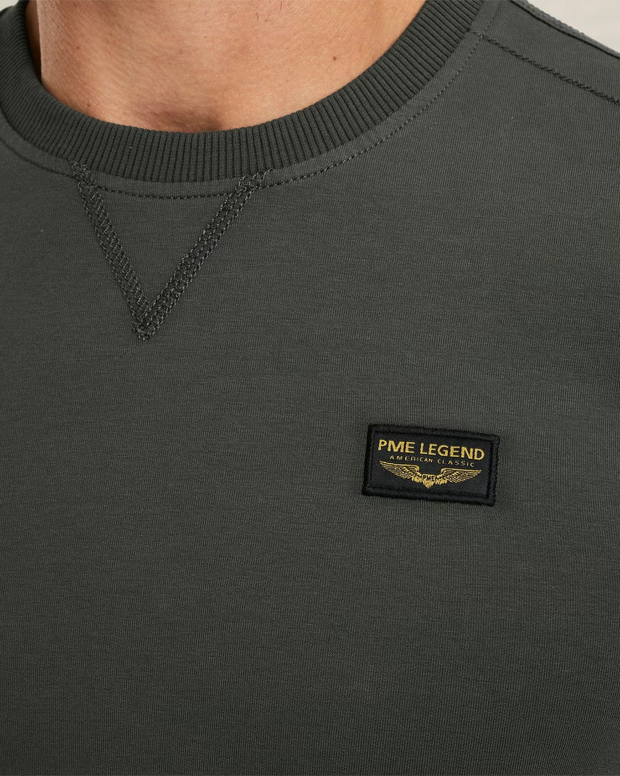 American Classic Sweater Donkergroen