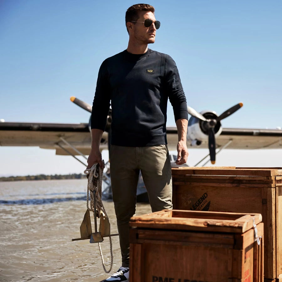 American Classic Sweater Zwart