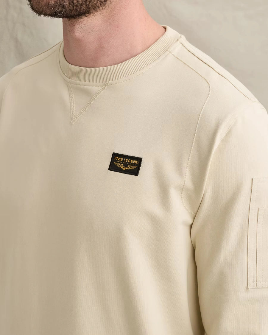 Sweater American Classic Gebroken Wit