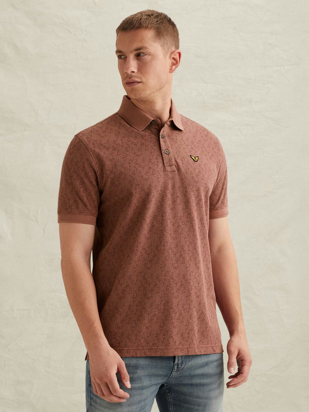 PPSS2602852-4085 Polo met print