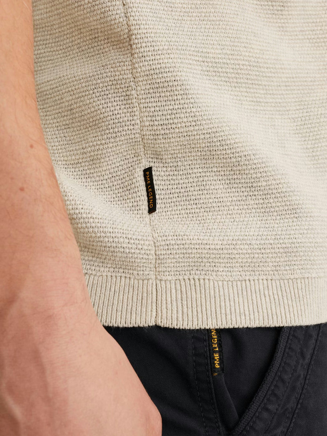 PPSS2602853-910 Polo grijs