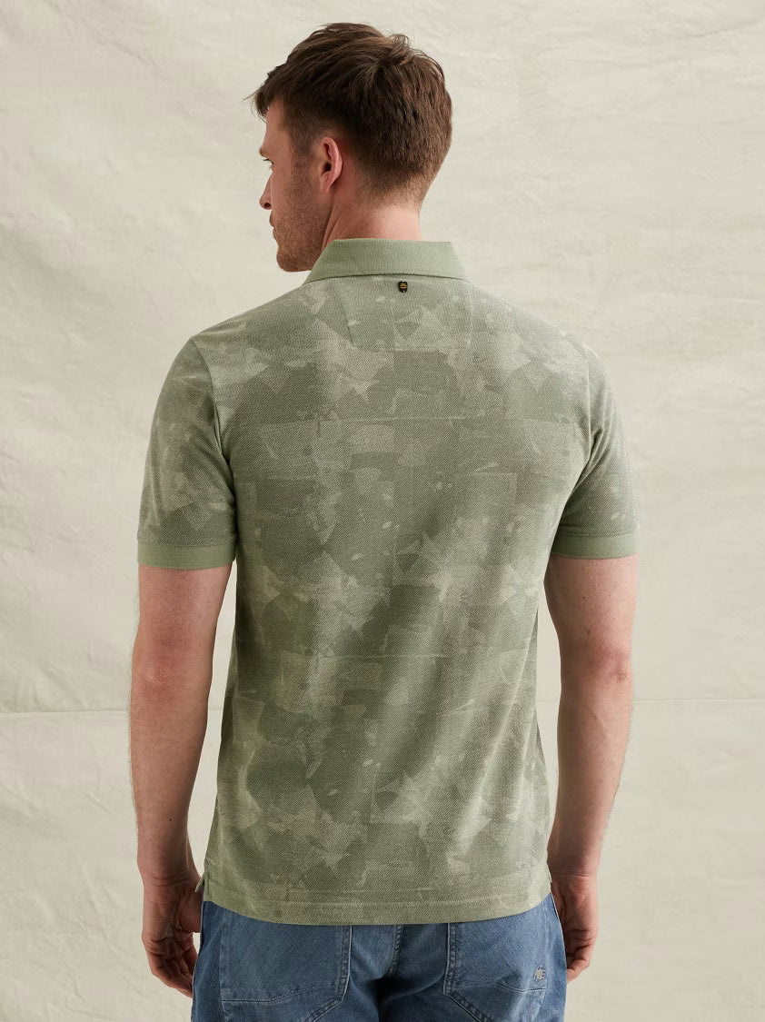 Polo Korte Mouw Iceberg Green