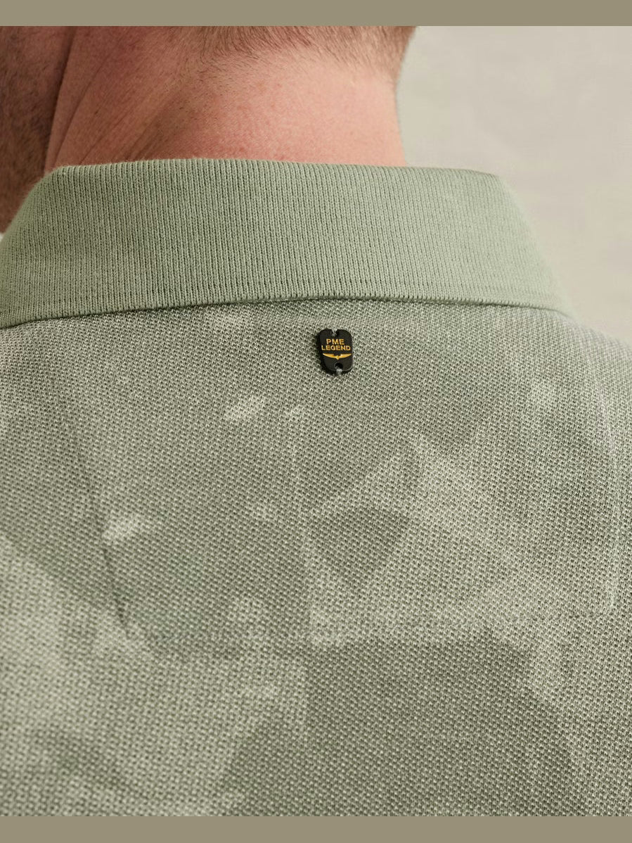 Polo Korte Mouw Iceberg Green