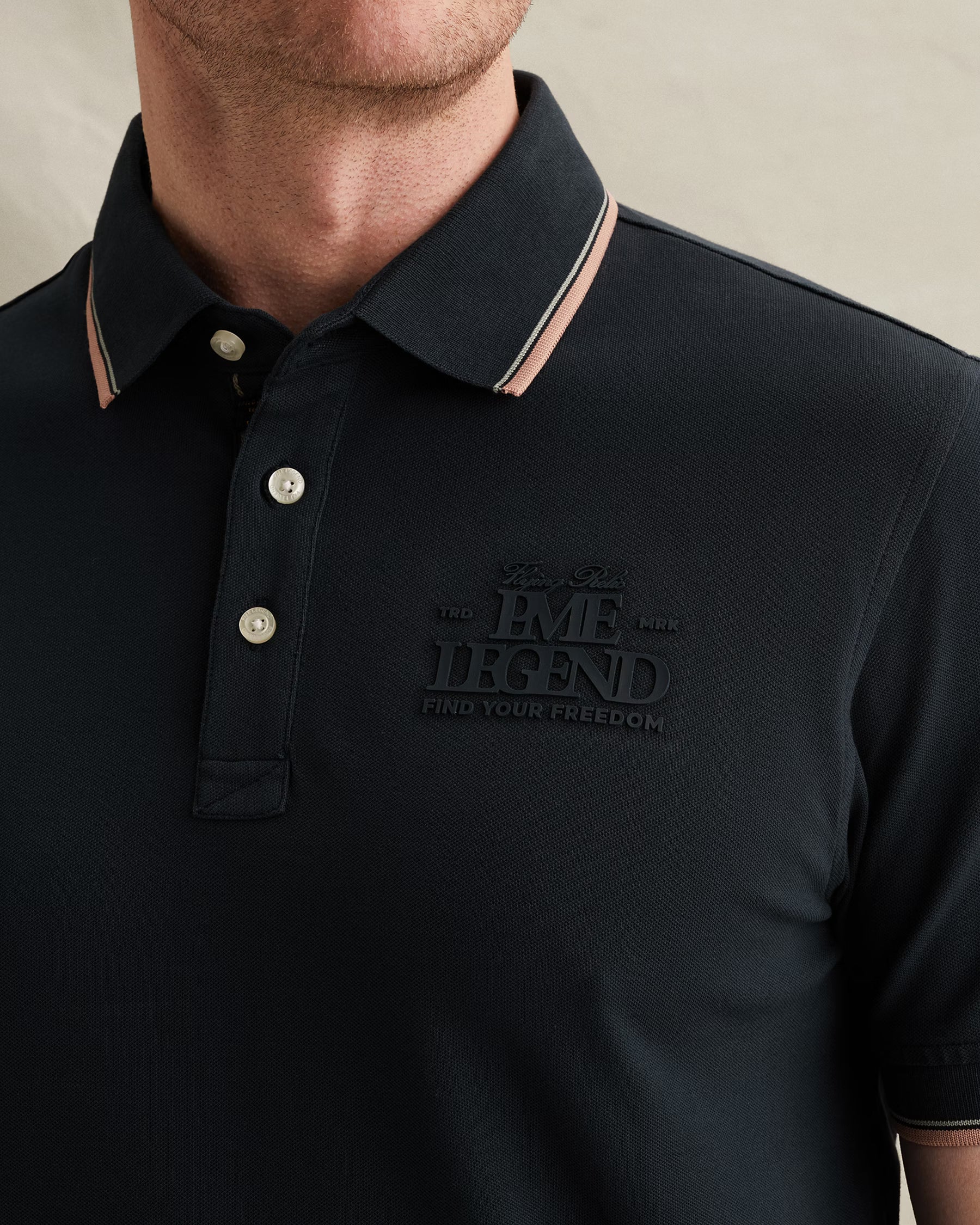 PPSS2604867-5282 Polo Donkerblauw Artwork