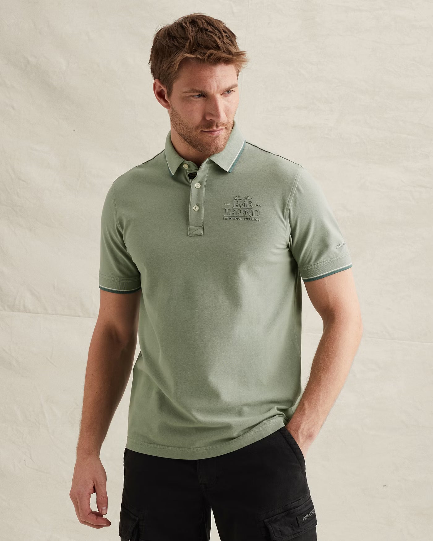 PPSS2604867-6123 Polo Iceberg Green Artwork