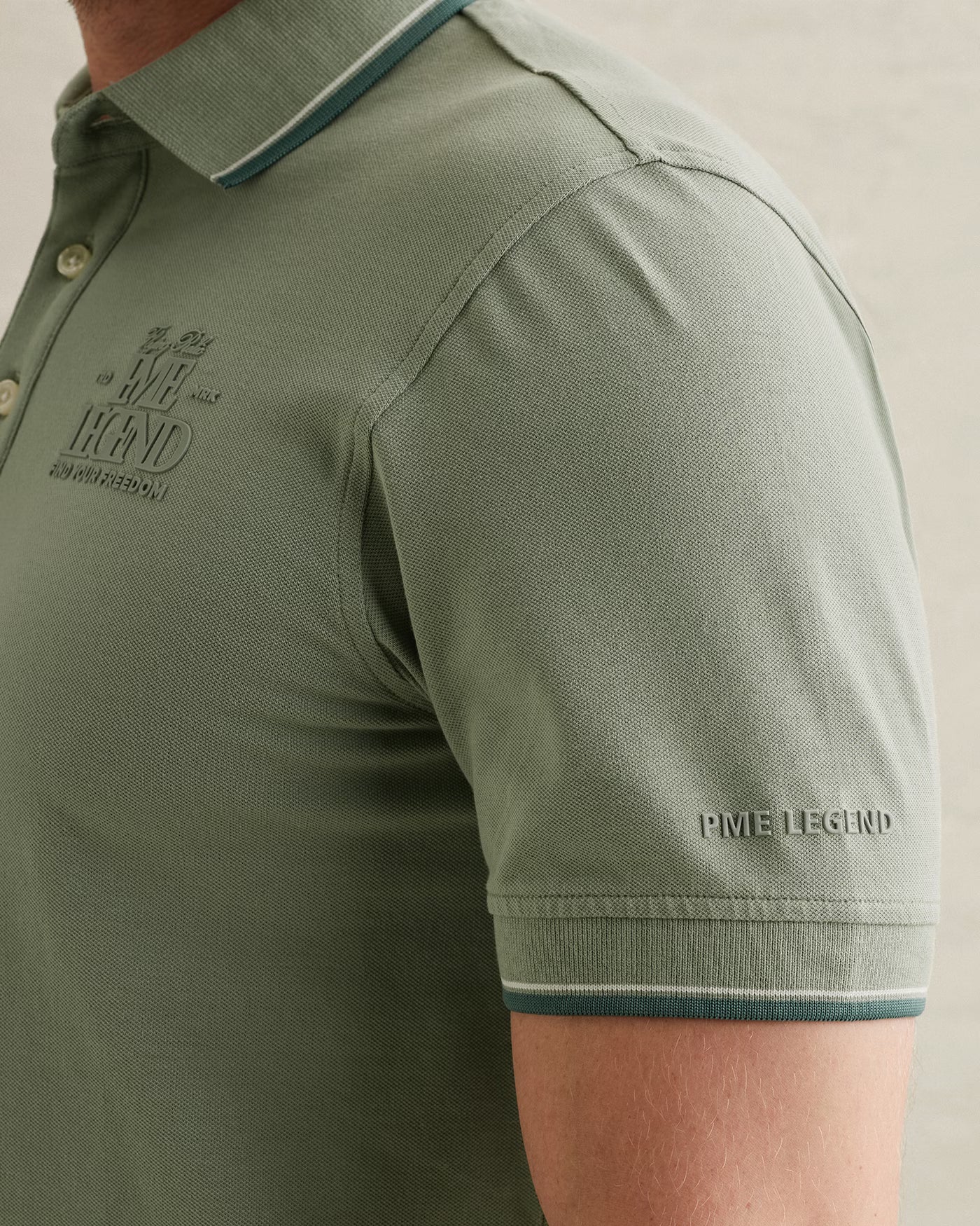 PPSS2604867-6123 Polo Iceberg Green Artwork
