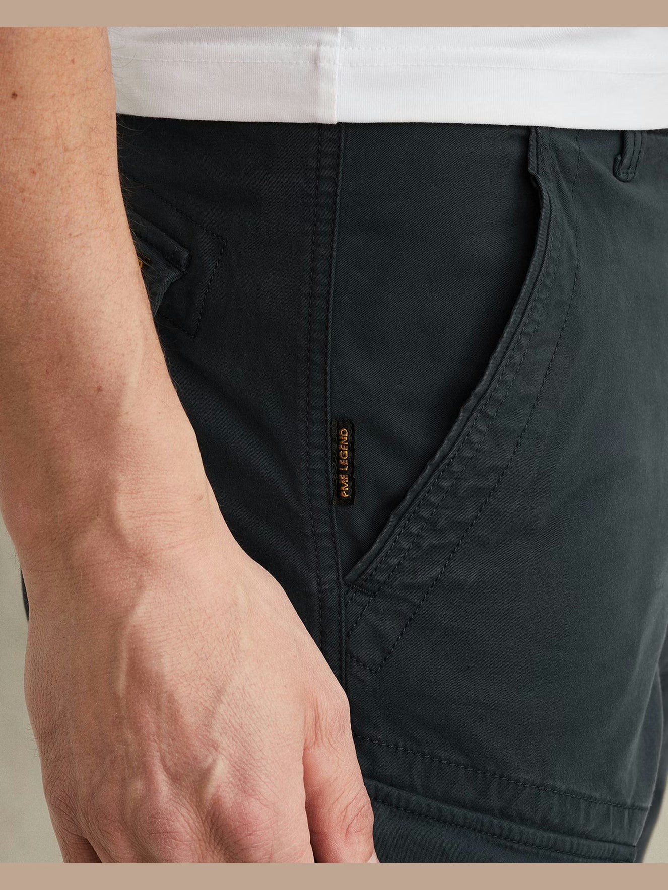 PSH2604661-5282 Cargo Shorts donkerblauw