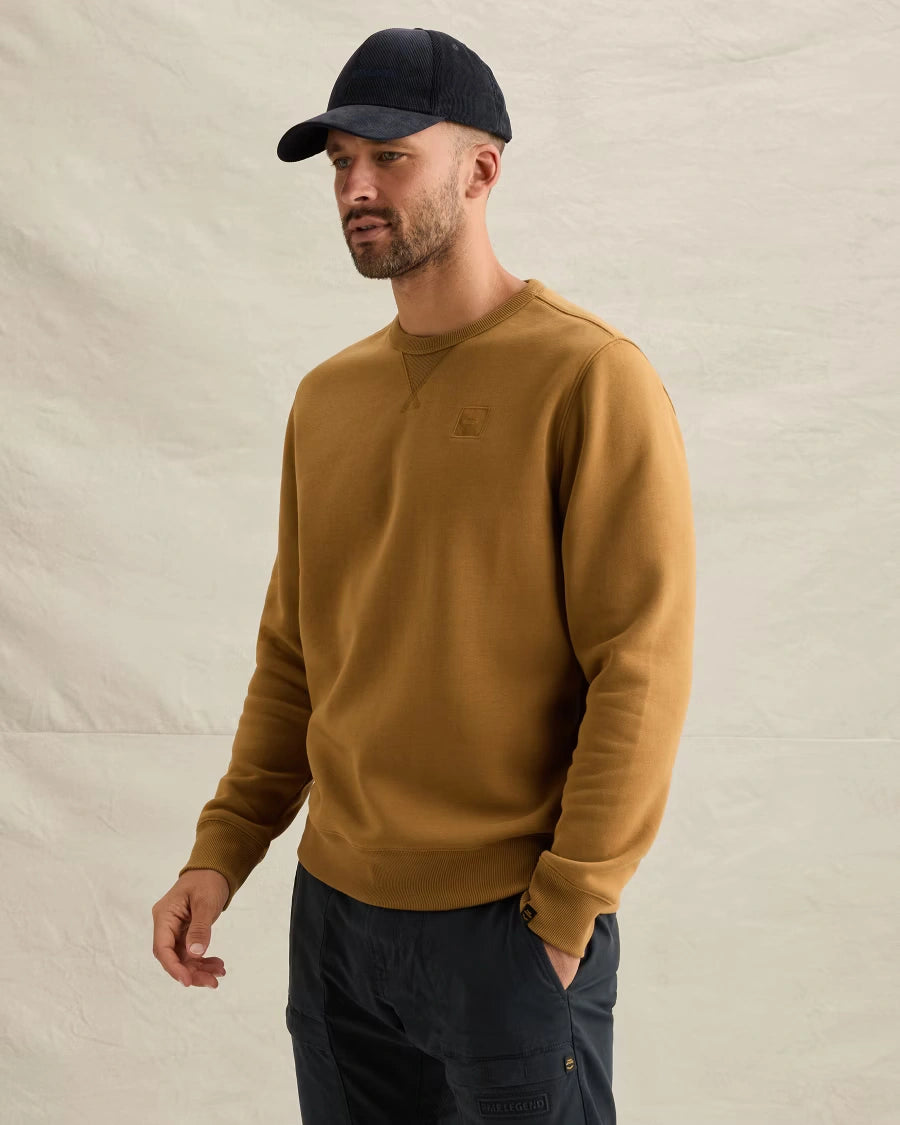 Sweater Soft Fleece Goudbruin