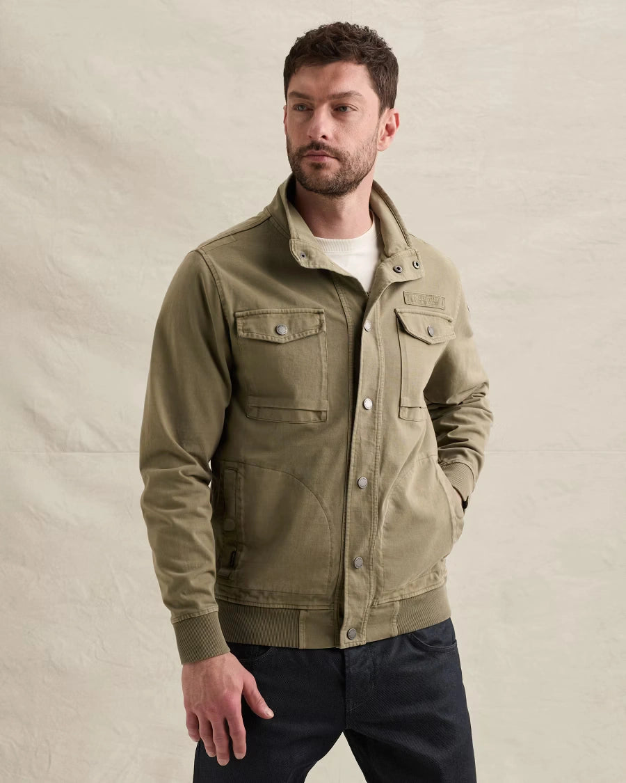 Blouson Garment Dye Khaki