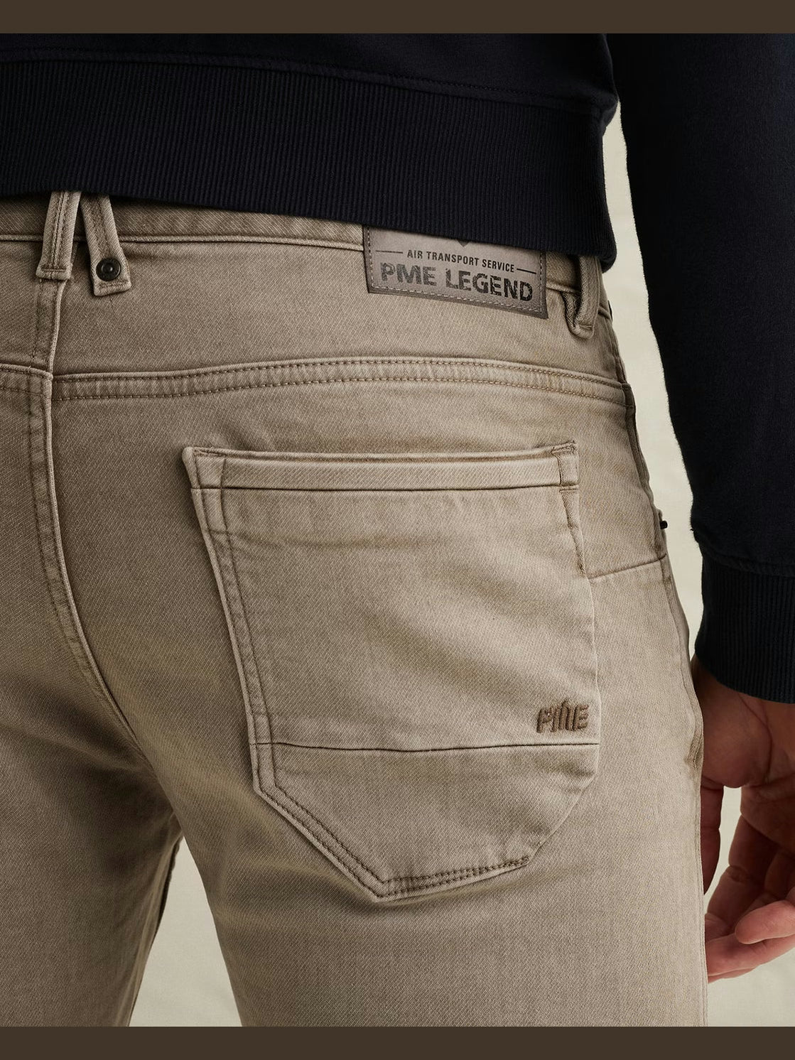 PTR2602620-9120 NIGHTFLIGHT Jeans beige - Castelijn mode