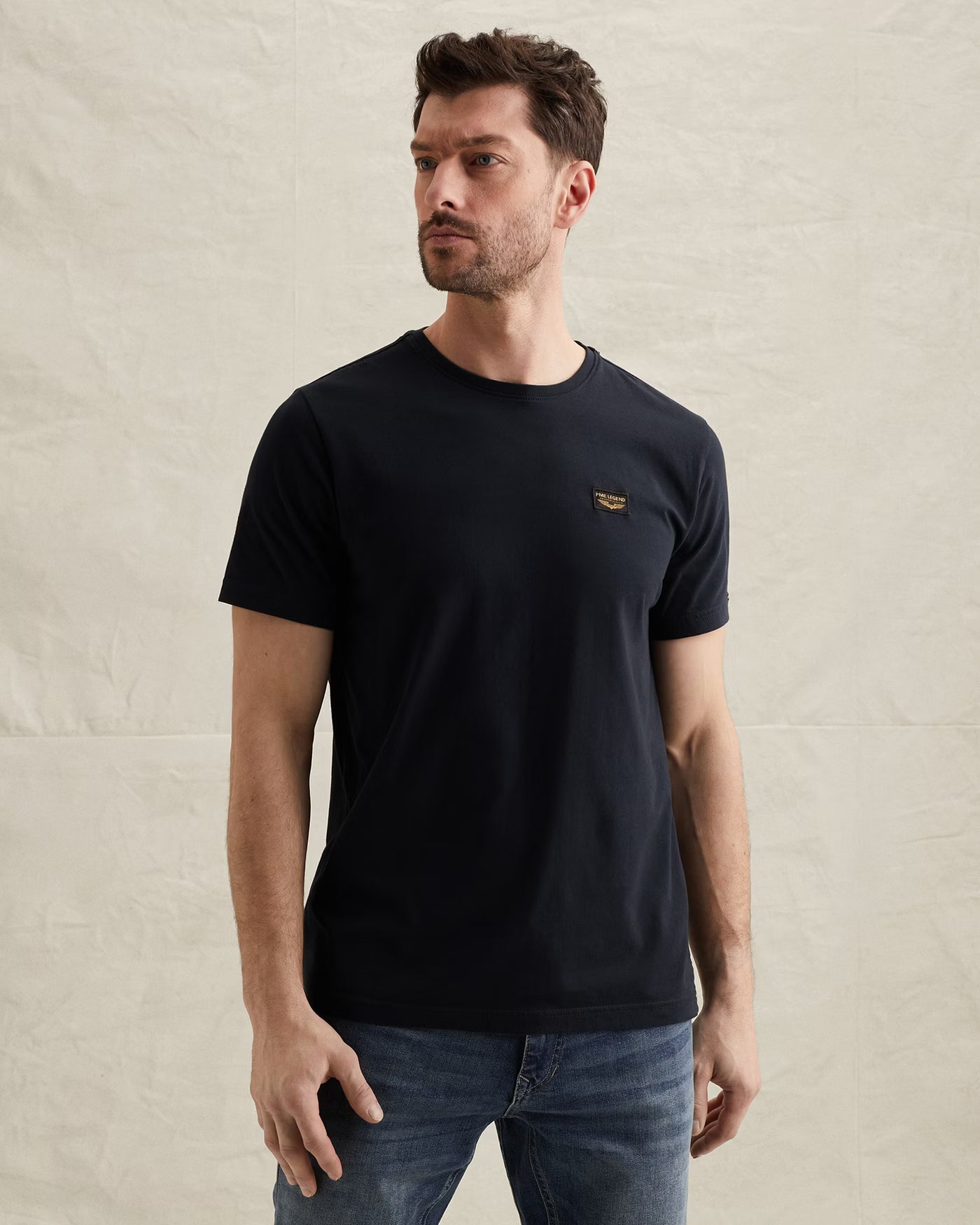 PTSS0000555 5073 T-shirt American Classic donkerblauw
