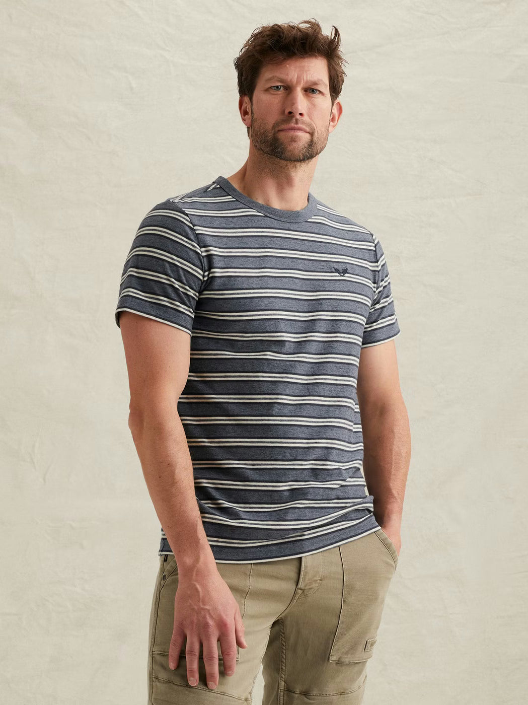 PTSS2602556-5106 T-shirt gestreept