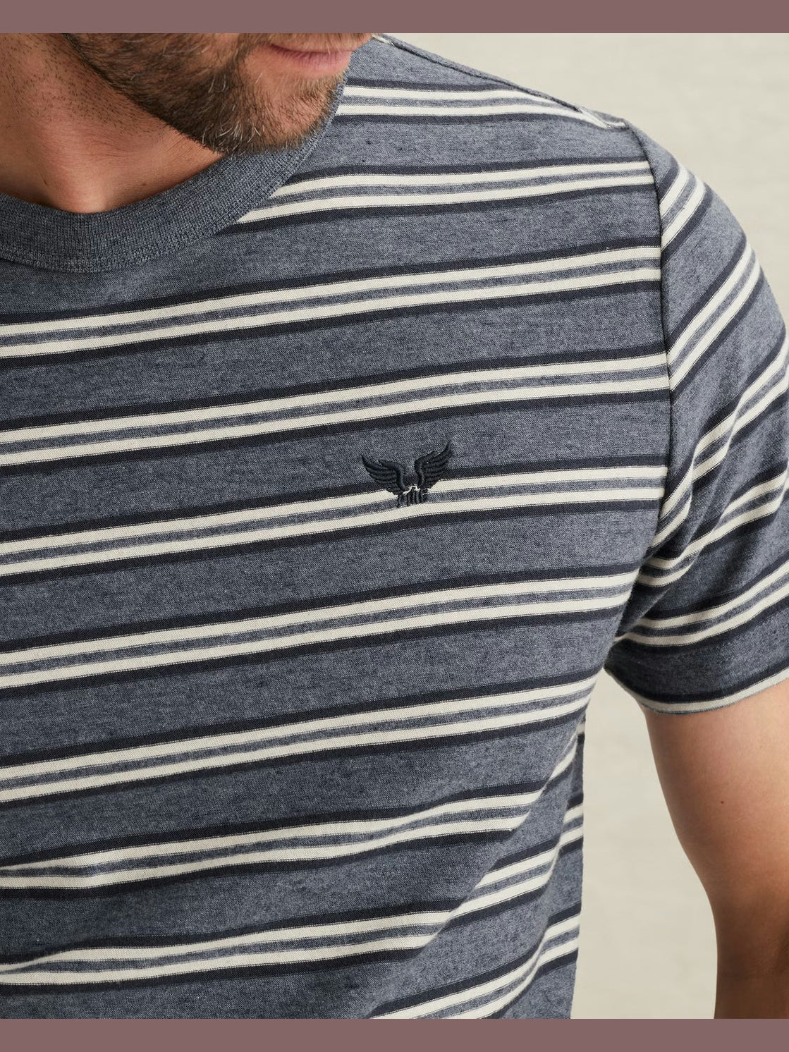 PTSS2602556-5106 T-shirt gestreept