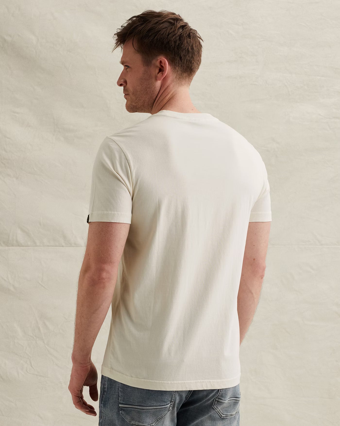 PTSS2604596-7001 T-shirt Artwork Ecru Katoen