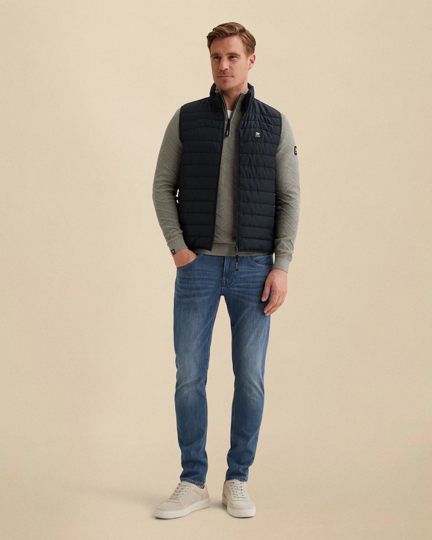 Trackout Bodywarmer Donkerblauw