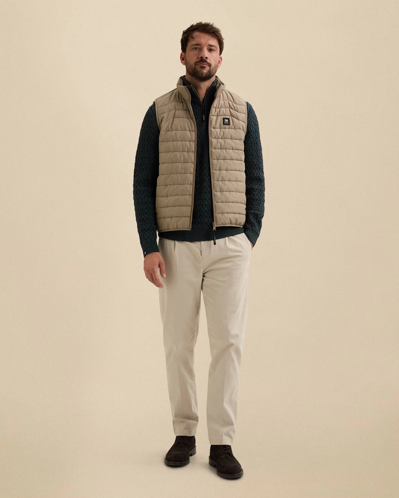 Trackout Bodywarmer Beige